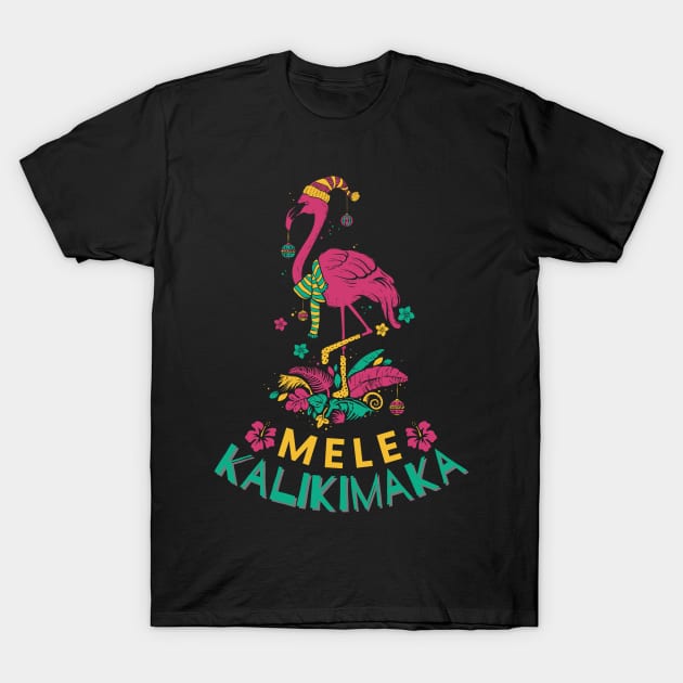 Mele kalikimaka T-Shirt by Dr.Bear